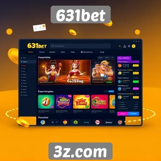 Acesso e usabilidade do site 631bet